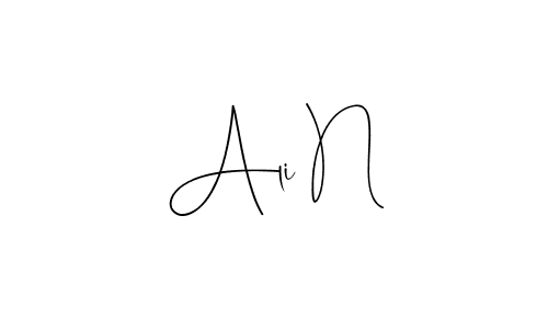 Check out images of Autograph of Ali N name. Actor Ali N Signature Style. Andilay-7BmLP is a professional sign style online. Ali N signature style 4 images and pictures png