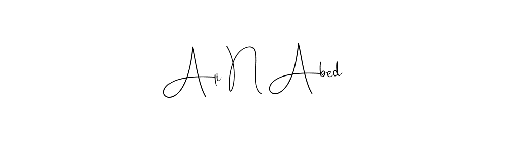 You can use this online signature creator to create a handwritten signature for the name Ali N Abed. This is the best online autograph maker. Ali N Abed signature style 4 images and pictures png