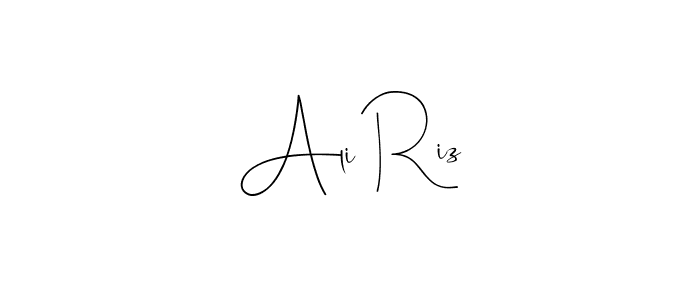 Here are the top 10 professional signature styles for the name Ali Riz. These are the best autograph styles you can use for your name. Ali Riz signature style 4 images and pictures png