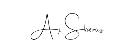 Andilay-7BmLP is a professional signature style that is perfect for those who want to add a touch of class to their signature. Get Ali Sheraz name fancy signature for free. Ali Sheraz signature style 4 images and pictures png