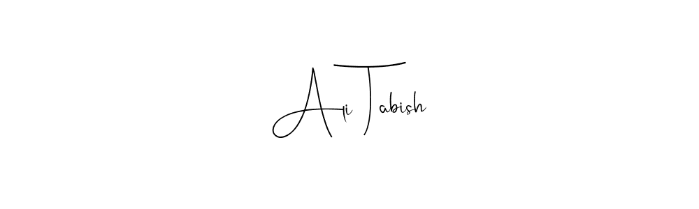 How to Draw Ali Tabish signature style? Andilay-7BmLP is a latest design signature styles for name Ali Tabish. Ali Tabish signature style 4 images and pictures png