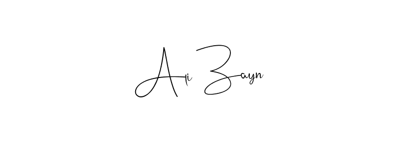 How to make Ali Zayn signature? Andilay-7BmLP is a professional autograph style. Create handwritten signature for Ali Zayn name. Ali Zayn signature style 4 images and pictures png