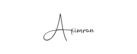 Make a beautiful signature design for name Aliimran. Use this online signature maker to create a handwritten signature for free. Aliimran signature style 4 images and pictures png