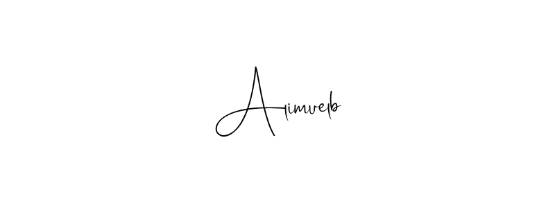 How to make Alimuelb signature? Andilay-7BmLP is a professional autograph style. Create handwritten signature for Alimuelb name. Alimuelb signature style 4 images and pictures png