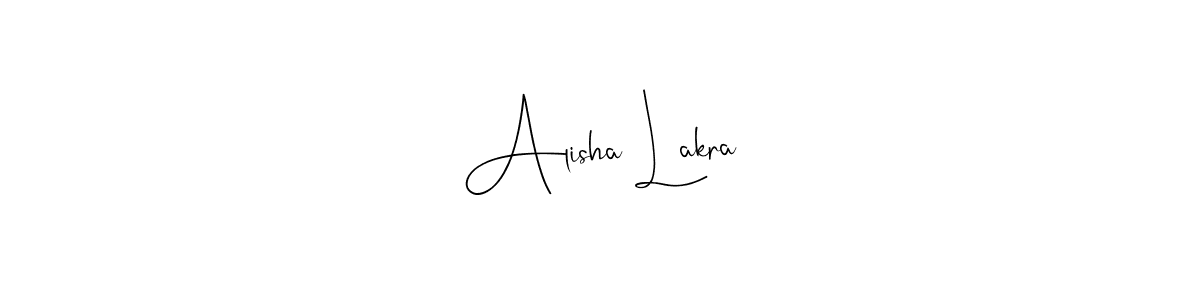 Once you've used our free online signature maker to create your best signature Andilay-7BmLP style, it's time to enjoy all of the benefits that Alisha Lakra name signing documents. Alisha Lakra signature style 4 images and pictures png
