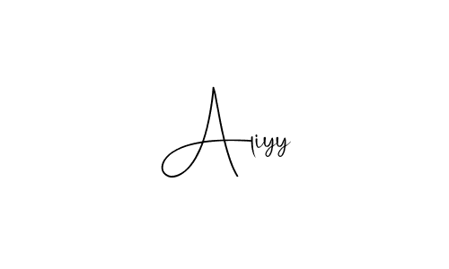 Create a beautiful signature design for name Aliyy. With this signature (Andilay-7BmLP) fonts, you can make a handwritten signature for free. Aliyy signature style 4 images and pictures png