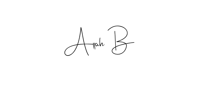 You can use this online signature creator to create a handwritten signature for the name Allah B. This is the best online autograph maker. Allah B signature style 4 images and pictures png