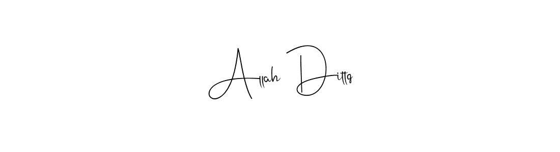 How to make Allah Dittq signature? Andilay-7BmLP is a professional autograph style. Create handwritten signature for Allah Dittq name. Allah Dittq signature style 4 images and pictures png