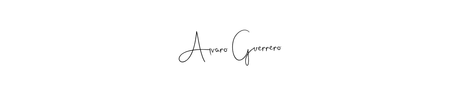 Make a beautiful signature design for name Alvaro Guerrero. Use this online signature maker to create a handwritten signature for free. Alvaro Guerrero signature style 4 images and pictures png