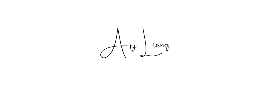 It looks lik you need a new signature style for name Aly Liang. Design unique handwritten (Andilay-7BmLP) signature with our free signature maker in just a few clicks. Aly Liang signature style 4 images and pictures png