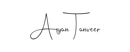 Create a personalized artistic stamp with Alyan Tanveer in Andilay-7BmLP font. Perfect for visual artists, designers, and influencers. Alyan Tanveer signature style 4 images and pictures png