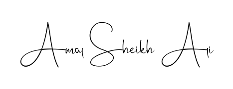 The Andilay-7BmLP lettering style adds unique flourish to name Amal Sheikh Ali. Stand out with a custom digital autograph made in seconds. Amal Sheikh Ali signature style 4 images and pictures png