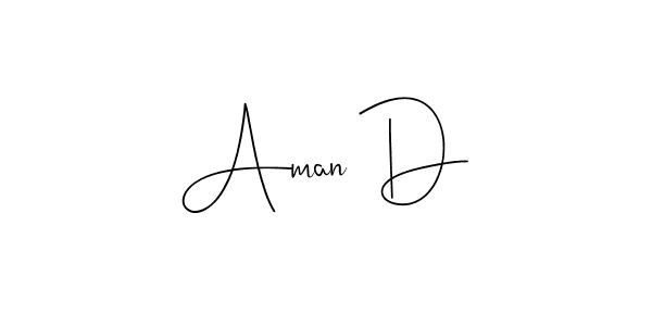 Once you've used our free online signature maker to create your best signature Andilay-7BmLP style, it's time to enjoy all of the benefits that Aman D name signing documents. Aman D signature style 4 images and pictures png