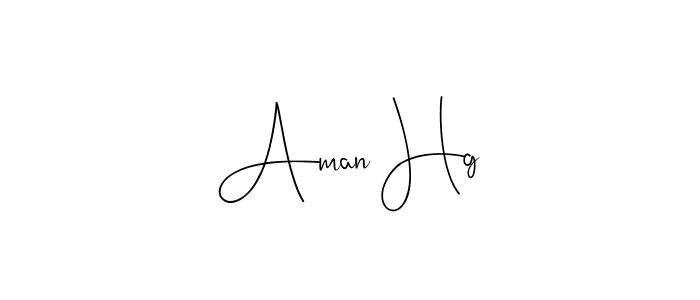 You can use this online signature creator to create a handwritten signature for the name Aman Hg. This is the best online autograph maker. Aman Hg signature style 4 images and pictures png