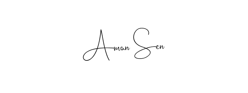 Make a short Aman Sen signature style. Manage your documents anywhere anytime using Andilay-7BmLP. Create and add eSignatures, submit forms, share and send files easily. Aman Sen signature style 4 images and pictures png