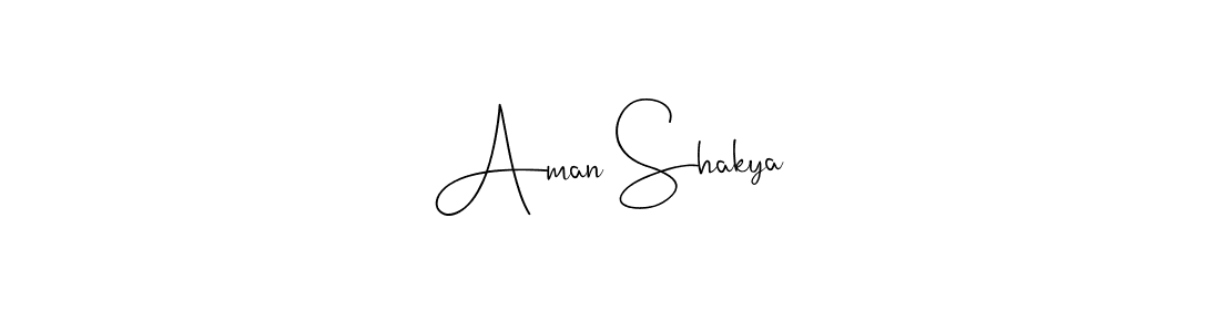 It looks lik you need a new signature style for name Aman Shakya. Design unique handwritten (Andilay-7BmLP) signature with our free signature maker in just a few clicks. Aman Shakya signature style 4 images and pictures png