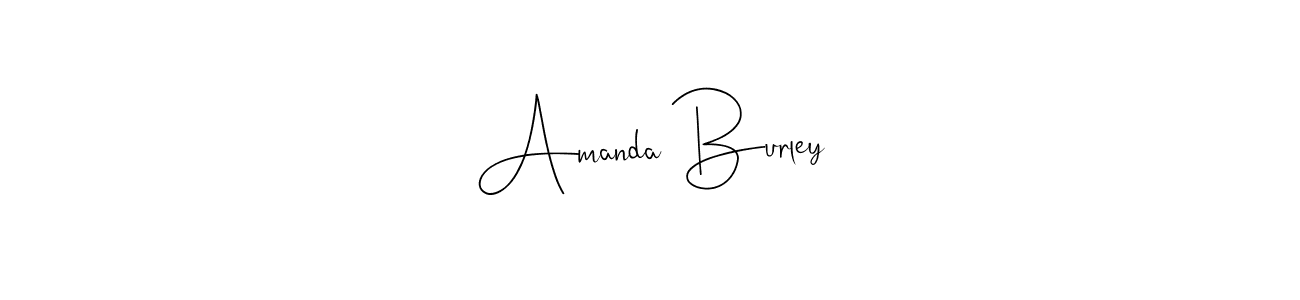 Also You can easily find your signature by using the search form. We will create Amanda Burley name handwritten signature images for you free of cost using Andilay-7BmLP sign style. Amanda Burley signature style 4 images and pictures png