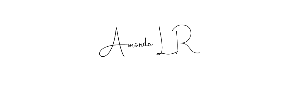 You should practise on your own different ways (Andilay-7BmLP) to write your name (Amanda L R) in signature. don't let someone else do it for you. Amanda L R signature style 4 images and pictures png