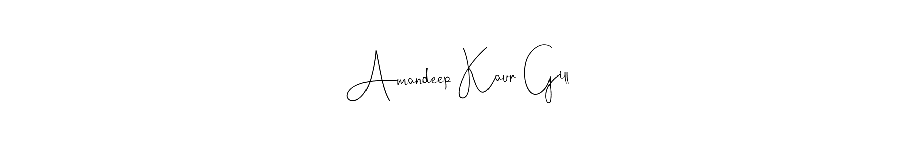Also You can easily find your signature by using the search form. We will create Amandeep Kaur Gill name handwritten signature images for you free of cost using Andilay-7BmLP sign style. Amandeep Kaur Gill signature style 4 images and pictures png