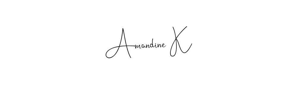 How to Draw Amandine K signature style? Andilay-7BmLP is a latest design signature styles for name Amandine K. Amandine K signature style 4 images and pictures png