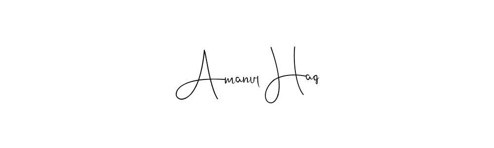 Use a signature maker to create a handwritten signature online. With this signature software, you can design (Andilay-7BmLP) your own signature for name Amanul Haq. Amanul Haq signature style 4 images and pictures png