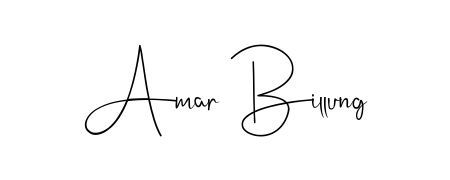 You should practise on your own different ways (Andilay-7BmLP) to write your name (Amar Billung) in signature. Don't let someone else do it for you. Amar Billung signature style 4 images and pictures png