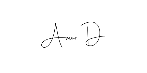 if you are searching for the best signature style for your name Amar D. so please give up your signature search. here we have designed multiple signature styles  using Andilay-7BmLP. Amar D signature style 4 images and pictures png