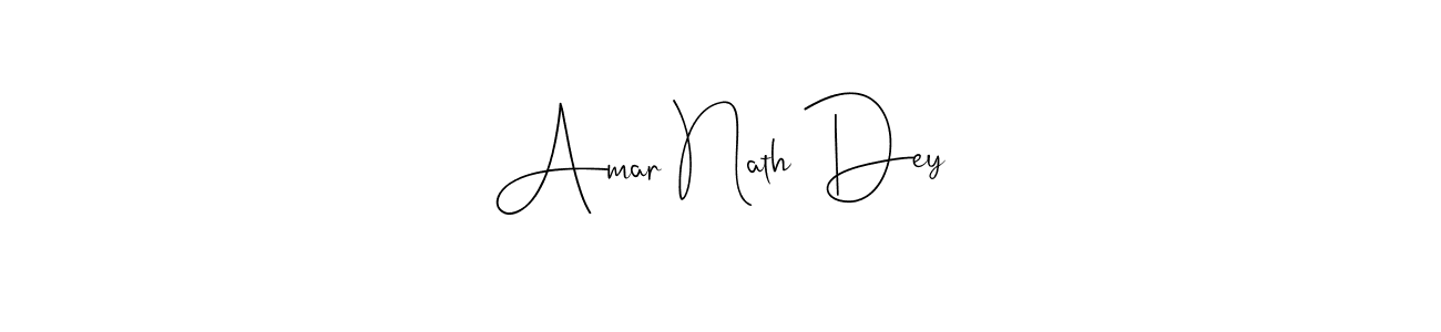 Design your own signature with our free online signature maker. With this signature software, you can create a handwritten (Andilay-7BmLP) signature for name Amar Nath Dey. Amar Nath Dey signature style 4 images and pictures png