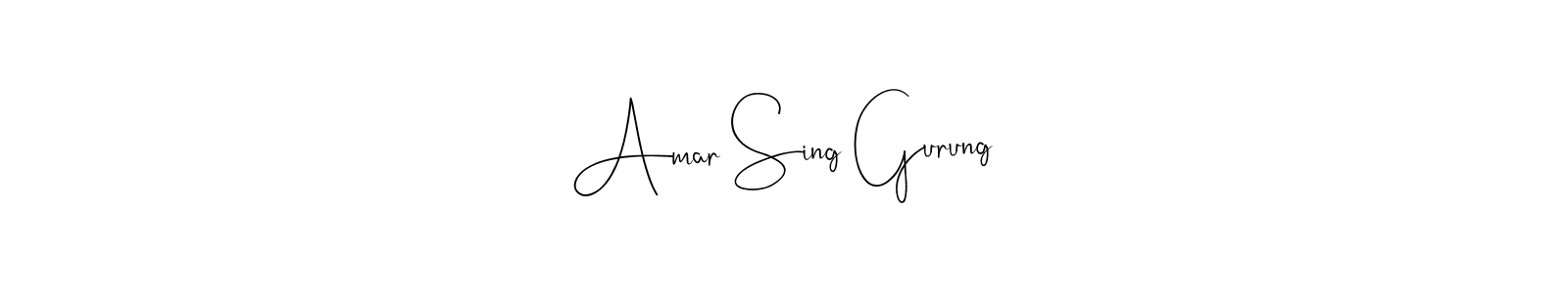 if you are searching for the best signature style for your name Amar Sing Gurung. so please give up your signature search. here we have designed multiple signature styles  using Andilay-7BmLP. Amar Sing Gurung signature style 4 images and pictures png