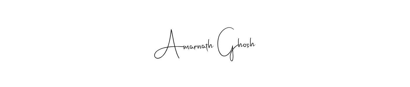 Design your own signature with our free online signature maker. With this signature software, you can create a handwritten (Andilay-7BmLP) signature for name Amarnath Ghosh. Amarnath Ghosh signature style 4 images and pictures png