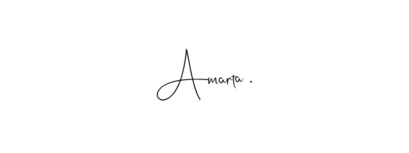 Use a signature maker to create a handwritten signature online. With this signature software, you can design (Andilay-7BmLP) your own signature for name Amarta .. Amarta . signature style 4 images and pictures png