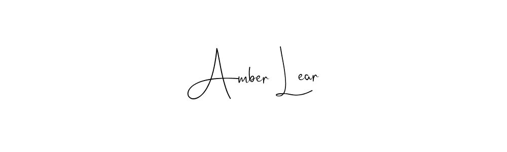 You should practise on your own different ways (Andilay-7BmLP) to write your name (Amber Lear) in signature. don't let someone else do it for you. Amber Lear signature style 4 images and pictures png