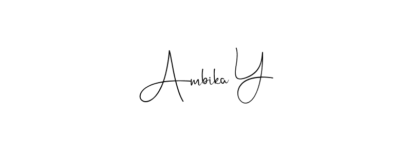 Here are the top 10 professional signature styles for the name Ambika Y. These are the best autograph styles you can use for your name. Ambika Y signature style 4 images and pictures png