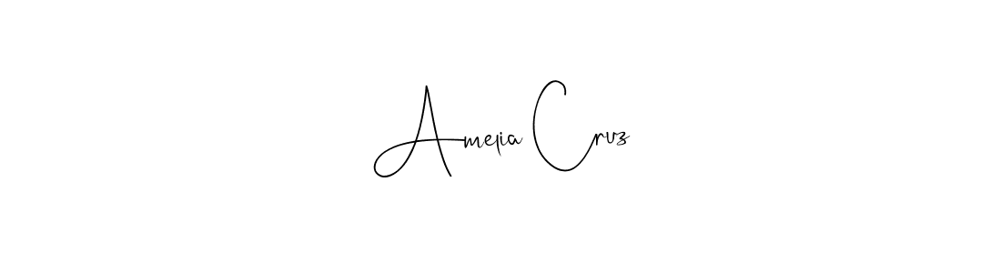 You can use this online signature creator to create a handwritten signature for the name Amelia Cruz. This is the best online autograph maker. Amelia Cruz signature style 4 images and pictures png