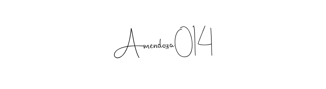 The best way (Andilay-7BmLP) to make a short signature is to pick only two or three words in your name. The name Amendoza014 include a total of six letters. For converting this name. Amendoza014 signature style 4 images and pictures png