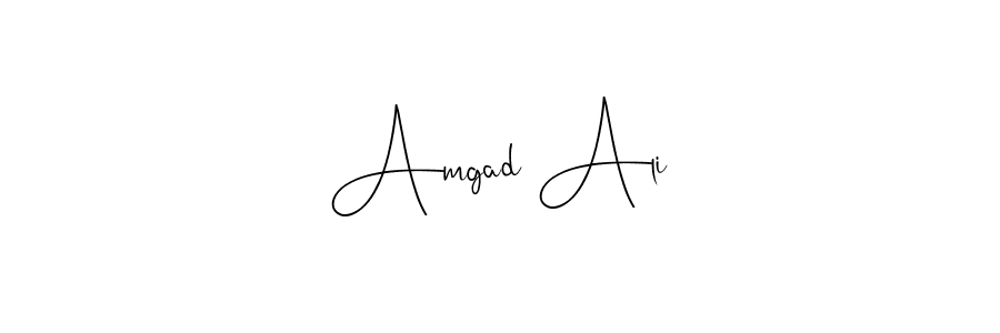 You can use this online signature creator to create a handwritten signature for the name Amgad Ali. This is the best online autograph maker. Amgad Ali signature style 4 images and pictures png