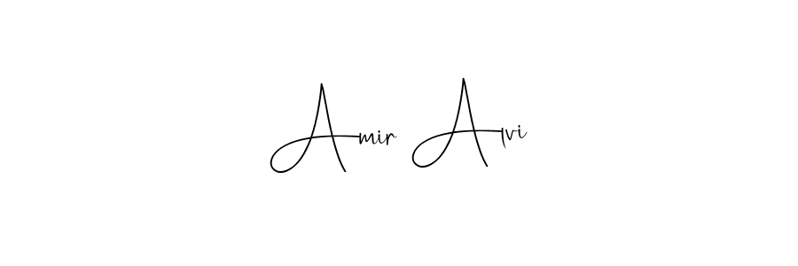 Also You can easily find your signature by using the search form. We will create Amir Alvi name handwritten signature images for you free of cost using Andilay-7BmLP sign style. Amir Alvi signature style 4 images and pictures png