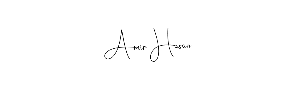 if you are searching for the best signature style for your name Amir Hasan. so please give up your signature search. here we have designed multiple signature styles  using Andilay-7BmLP. Amir Hasan signature style 4 images and pictures png