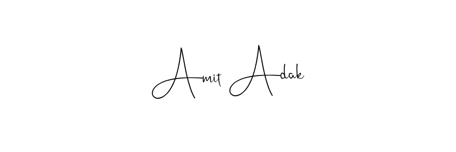 Here are the top 10 professional signature styles for the name Amit Adak. These are the best autograph styles you can use for your name. Amit Adak signature style 4 images and pictures png