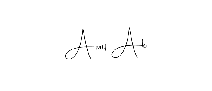 Also You can easily find your signature by using the search form. We will create Amit Ak name handwritten signature images for you free of cost using Andilay-7BmLP sign style. Amit Ak signature style 4 images and pictures png