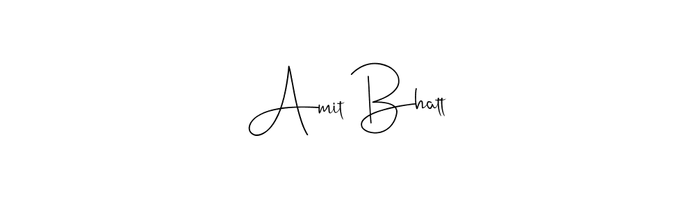 How to make Amit Bhatt signature? Andilay-7BmLP is a professional autograph style. Create handwritten signature for Amit Bhatt name. Amit Bhatt signature style 4 images and pictures png