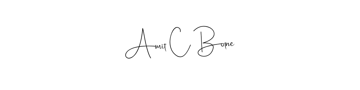 Create a beautiful signature design for name Amit C Bolne. With this signature (Andilay-7BmLP) fonts, you can make a handwritten signature for free. Amit C Bolne signature style 4 images and pictures png