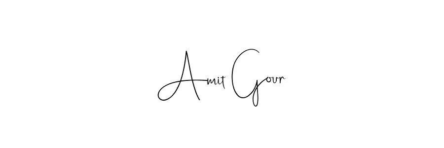 Design your own signature with our free online signature maker. With this signature software, you can create a handwritten (Andilay-7BmLP) signature for name Amit Gour. Amit Gour signature style 4 images and pictures png