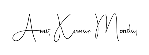 Get inspired by this graceful Andilay-7BmLP signature style for name Amit Kumar Mondal. Smooth loops and balanced proportions for everyday use. Amit Kumar Mondal signature style 4 images and pictures png