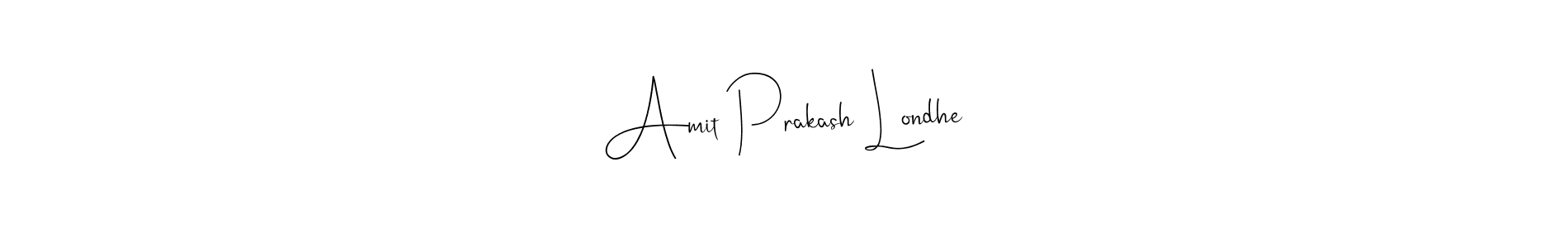 You can use this online signature creator to create a handwritten signature for the name Amit Prakash Londhe. This is the best online autograph maker. Amit Prakash Londhe signature style 4 images and pictures png