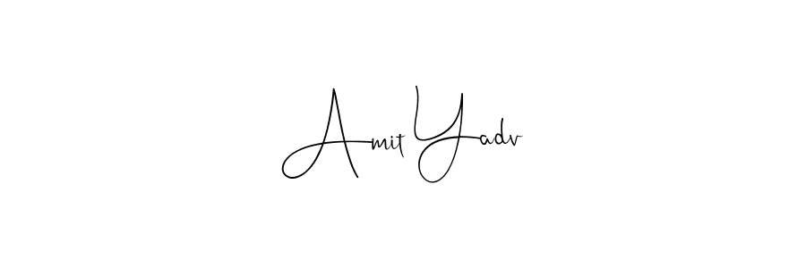 Use a signature maker to create a handwritten signature online. With this signature software, you can design (Andilay-7BmLP) your own signature for name Amit Yadv. Amit Yadv signature style 4 images and pictures png