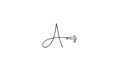 Amitj stylish signature style. Best Handwritten Sign (Andilay-7BmLP) for my name. Handwritten Signature Collection Ideas for my name Amitj. Amitj signature style 4 images and pictures png