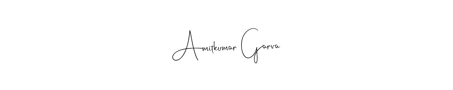 Make a beautiful signature design for name Amitkumar Garva. With this signature (Andilay-7BmLP) style, you can create a handwritten signature for free. Amitkumar Garva signature style 4 images and pictures png