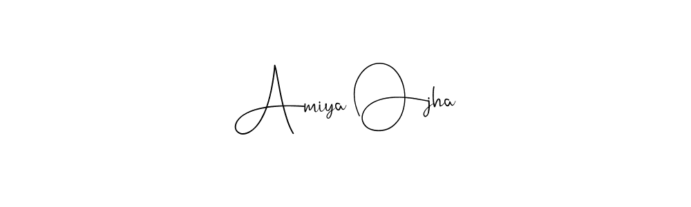 Design your own signature with our free online signature maker. With this signature software, you can create a handwritten (Andilay-7BmLP) signature for name Amiya Ojha. Amiya Ojha signature style 4 images and pictures png