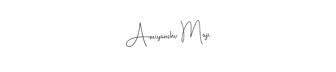 Make a beautiful signature design for name Amiyanshu Maji. Use this online signature maker to create a handwritten signature for free. Amiyanshu Maji signature style 4 images and pictures png